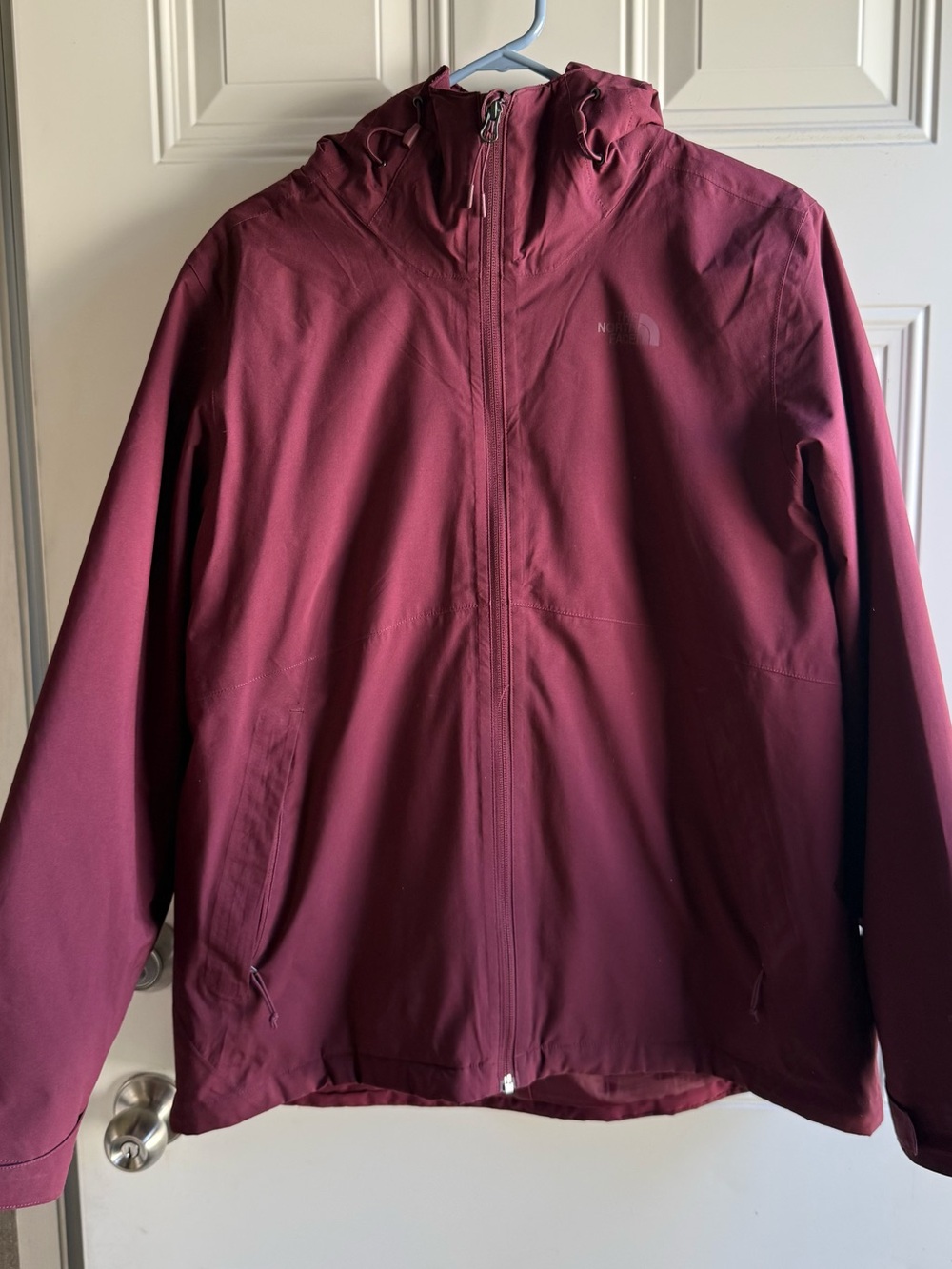 The North Face Carto Triclimate 3 in 1 Deep Garnet Red Coat